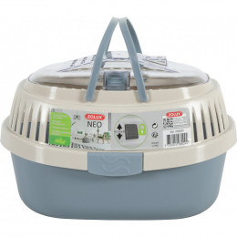 Panier De Transport Neo Gris . 25 X 33 X Hauteur 22 Cm. Pour Rongeur. - Zolux - Zo-208009