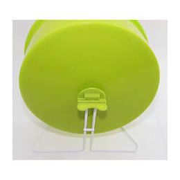Roue D'exercice Pied Métal, Ø20 Cm, Vert Anis, Pour Rongeurs. - Zolux - Zo-206727