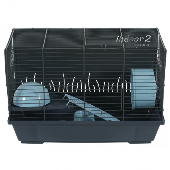 Cage Indoor 2. Bleu 50 Pour Hamster. 51 X 28 X Hauteur 32 Cm. - Zolux - Zo-205104
