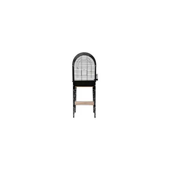 Cage Et Meuble Chic Patio. Taille L.  53 X 33 X Hauteur 144 Cm. Couleur Noir. - Zolux - Zo-104185noi