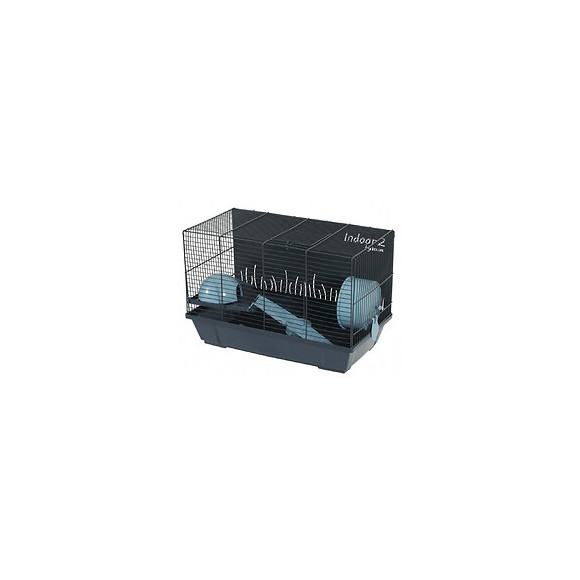 Cage Indoor 2. Bleu 50 Pour Hamster. 51 X 28 X Hauteur 32 Cm. - Zolux - Zo-205104
