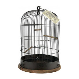 Cage Retro Lisette. Ø 38 Cm  X Hauteur 55 Cm.  Pour Oiseaux. - Zolux - Zo-104860