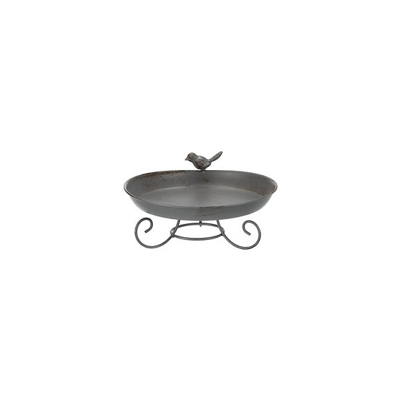 Trixie Baignoire - 800 Ml Et O 22 Cm - Gris - Pour Oiseau