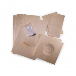 Nichoir Bois Calopsitte En Kit H 30 Cm. Pour Oiseaux - Vadigran - Va-14537