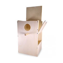 Nichoir Bois Calopsitte En Kit H 30 Cm. Pour Oiseaux - Vadigran - Va-14537