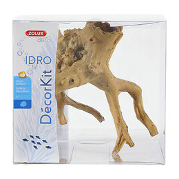 Décor. Kit Idro Racine N° 1. Dimension 13.5 X 13.5 X Hauteur 13 Cm. Pour Aquarium. - Zolux - Zo-352166