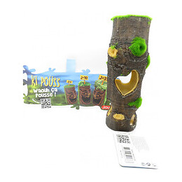 Tronc Grand Modèle. Ki Pouss. 6.7 X 6.2 X 19 Cm. Décoration Aquarium. - Zolux - Zo-352176