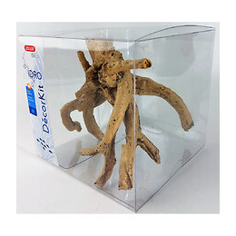 Décor. Kit Idro Racine N° 1. Dimension 13.5 X 13.5 X Hauteur 13 Cm. Pour Aquarium. - Zolux - Zo-352166