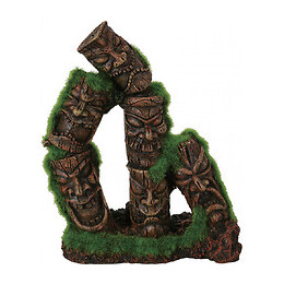 Totem 3 Colonnes Ki Pouss. 10 X 6 X 13 Cm. Décoration Aquarium. - Zolux - Zo-352180