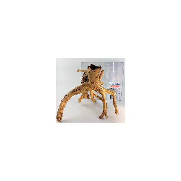 Décor. Kit Idro Racine N° 1. Dimension 13.5 X 13.5 X Hauteur 13 Cm. Pour Aquarium. - Zolux - Zo-352166