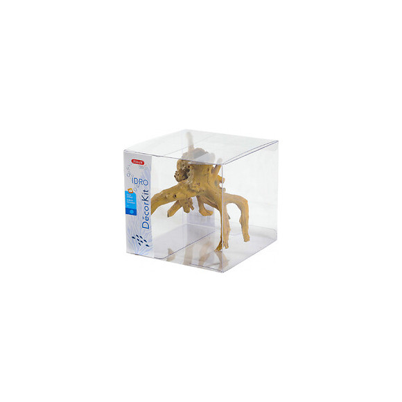 Décor. Kit Idro Racine N° 1. Dimension 13.5 X 13.5 X Hauteur 13 Cm. Pour Aquarium. - Zolux - Zo-352166