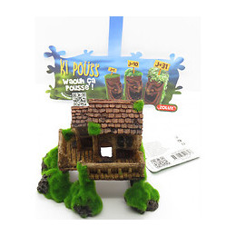 Cabane Petit Modèle Ki Pouss. 13 X 8 X 10 Cm. Décoration Aquarium. - Zolux - Zo-352181
