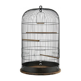 Cage Retro Marthe. Ø 48 Cm  X Hauteur 74 Cm.  Pour Oiseaux. - Zolux - Zo-104861
