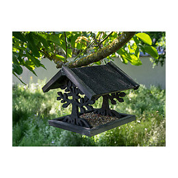 Mangeoire En Bois Pour Oiseaux, Magic, Taille: 30 X 30 X 28 Cm. - Vadigran - Va-15642