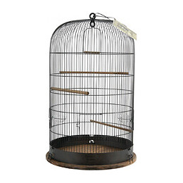 Cage Retro Marthe. Ø 48 Cm  X Hauteur 74 Cm.  Pour Oiseaux. - Zolux - Zo-104861