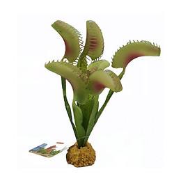 Plante Carnivore Artificielle. Décoration Aquarium. H 21 Cm. - Zolux - Zo-352120