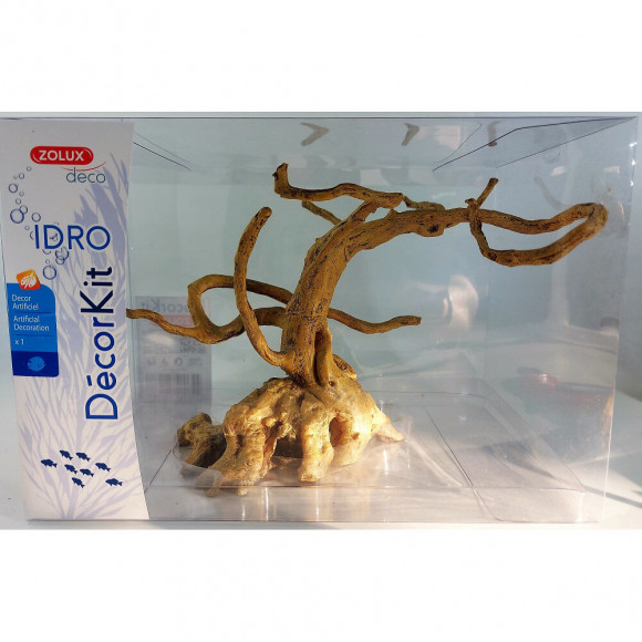 Décor. Kit Idro Racine N° 3. Dimension 28.5 X 18 X Hauteur 19.5 Cm. Pour Aquarium. - Zolux - Zo-352168