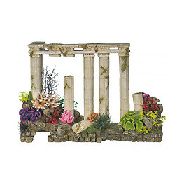 Décoration Colonnes Antiques Grecques.  53 Cm. Aquarium. - Vadigran - Va-15507