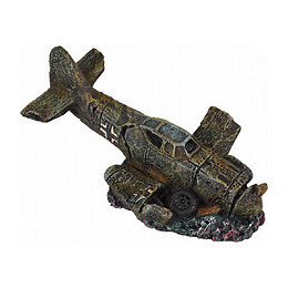 Avion Takis. 8 X 4 X 4 Cm. Décoration Aquarium. - Flamingo Pet Products - Fl-410200