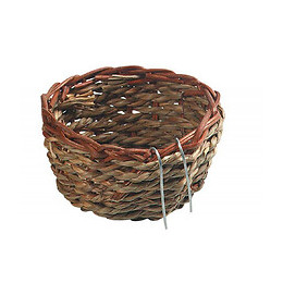 Nid Oiseaux Couvoir Taupo S   Ø 11 X 6 Cm Pour Oiseaux - Flamingo Pet Products - Fl-101373