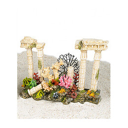 Décoration Colonnes Antiques Romaines.  42 Cm. Aquarium. - Vadigran - Va-15508