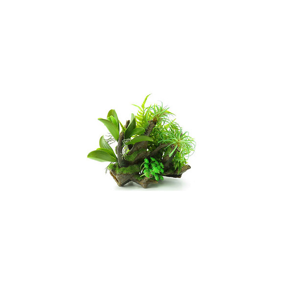 Racine Et Plante . 36 X 31 X 37 Cm. Décoration Aquarium. - Flamingo Pet Products - Fl-410185