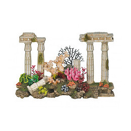 Décoration Colonnes Antiques Romaines.  42 Cm. Aquarium. - Vadigran - Va-15508