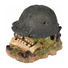 Hades Casque Avec Crane, 12 X 10 X 8 Cm, Décoration Aquarium. - Flamingo Pet Products - Fl-410218