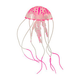 Une Méduse Fluo Décoration Aquarium 5 X 15 Cm - Flamingo Pet Products - Fl-410098