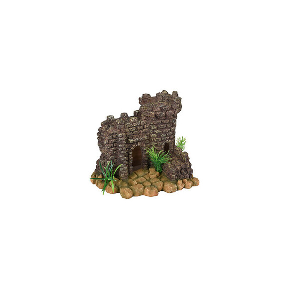 Ruine Château 20 X 17 X 17 Cm Pour Aquarium - Flamingo Pet Products - Fl-410194