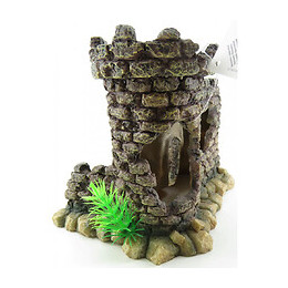 Ruine Château 20 X 17 X 17 Cm Pour Aquarium - Flamingo Pet Products - Fl-410194