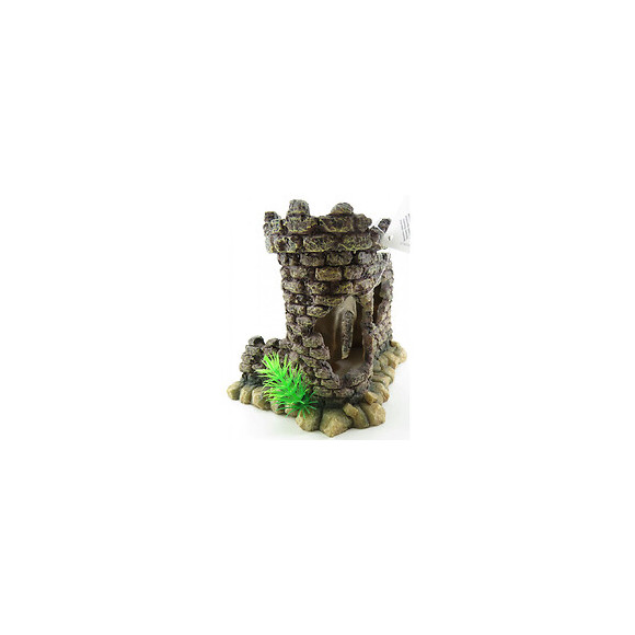 Ruine Château 20 X 17 X 17 Cm Pour Aquarium - Flamingo Pet Products - Fl-410194