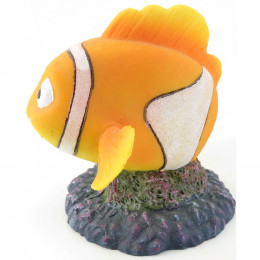 Poisson Clown, Leto, Taille: 9 X 6 X 8 Cm, Décoration Aquarium. - Flamingo Pet Products - Fl-410222