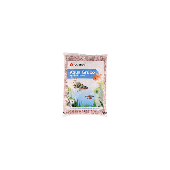 Gravier Gruzo Rose 900 Gr. Pour Aquarium. - Flamingo Pet Products - Fl-400719