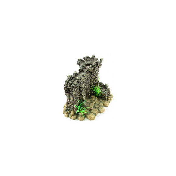 Ruine Château 20 X 17 X 17 Cm Pour Aquarium - Flamingo Pet Products - Fl-410194