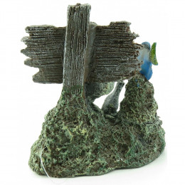 Décoration Aquarium. Pirates  Taille 11 X 9 X 12 Cm. - Flamingo Pet Products - Fl-410146