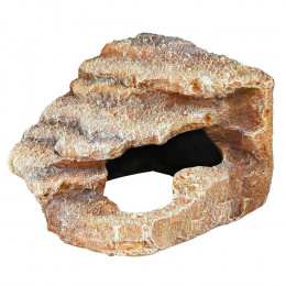 Rocher D'angle Avec Grotte Et Plateforme 16 X 12 X 15 Cm - Trixie - Tr-76206