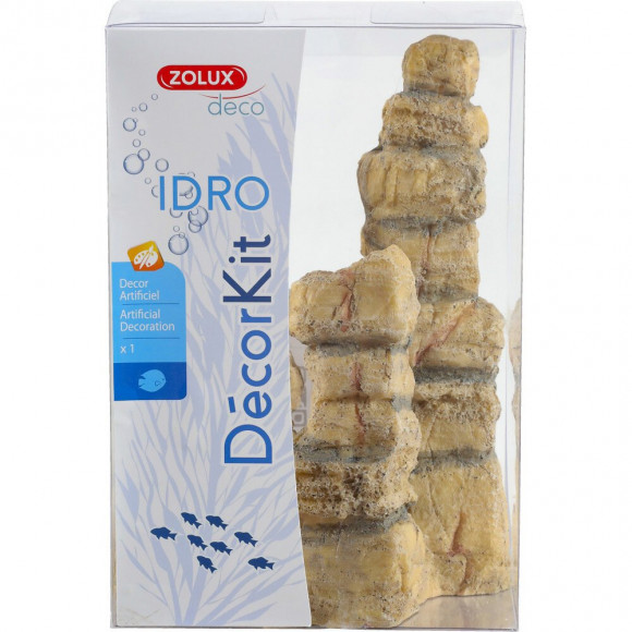 Décor.  Idro Kit Grand Canyon N° 2. Dimension 13.5 X 11 X Hauteur 20 Cm. Pour Aquarium. - Zolux - Zo-352158