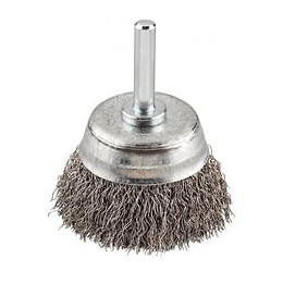 Brosse Boisseau, Fil D'acier Hss Ondulé Boite Ls 75x6mm  Kwb