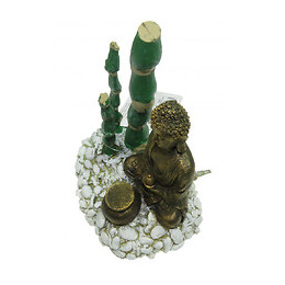 Diffuseur Bouddha Bambou . 13 X 9 X 12 Cm. Décoration Aquarium - Zolux - Zo-353831