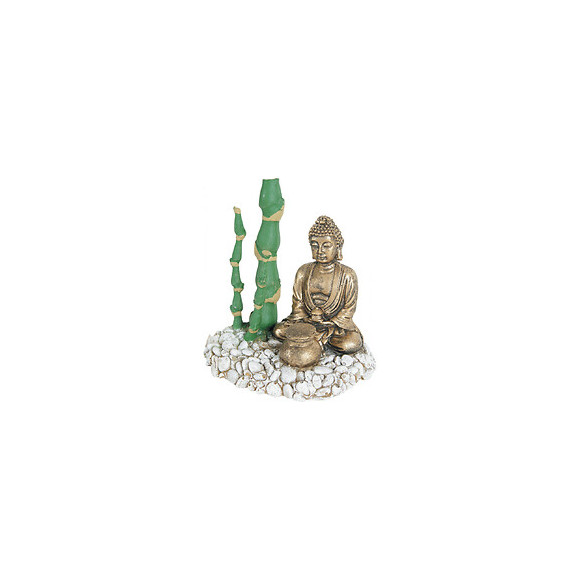 Diffuseur Bouddha Bambou . 13 X 9 X 12 Cm. Décoration Aquarium - Zolux - Zo-353831