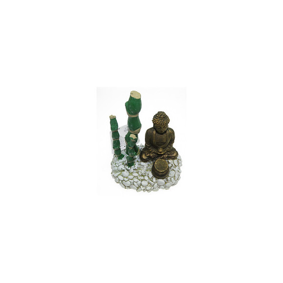 Diffuseur Bouddha Bambou . 13 X 9 X 12 Cm. Décoration Aquarium - Zolux - Zo-353831