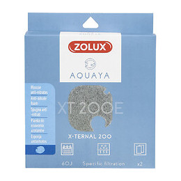 Filtre Pour Pompe X-ternal 200, Filtre Xt 200 E Mousse Anti-nitrates X2. Pour Aquarium. - Zolux - Zo-330244