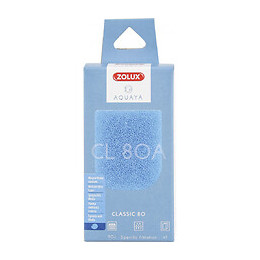 Filtre Pour Pompe Classic 80, Filtre Cl 80 A Mousse Bleue Medium X2. Pour Aquarium. - Zolux - Zo-330207