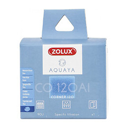 Filtre Pour Pompe Corner 120, Filtre Co 120 Al Mousse Bleue Fine X1. Pour Aquarium. - Zolux - Zo-330252