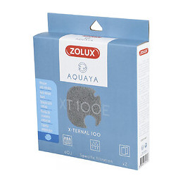 Filtre Pour Pompe X-ternal 100, Filtre Xt 100 E Mousse Anti-nitrates X 2. Pour Aquarium. - Zolux - Zo-330239