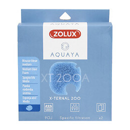 Filtre Pour Pompe X-ternal 200, Filtre Xt 200 A Mousse Bleue Medium X2. Pour Aquarium. - Zolux - Zo-330242