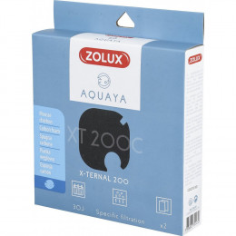 Filtre Pour Pompe X-ternal 200, Filtre Xt 200 C Mousse Charbon X2. Pour Aquarium. - Zolux - Zo-330243