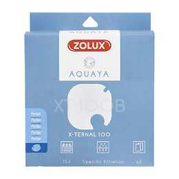 Filtre Pour Pompe X-ternal 100, Filtre Xt 100 B Perlon X 2. Pour Aquarium. - Zolux - Zo-330236