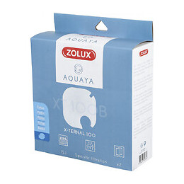 Filtre Pour Pompe X-ternal 100, Filtre Xt 100 B Perlon X 2. Pour Aquarium. - Zolux - Zo-330236